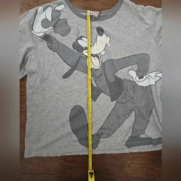 Vintage Disney Store Goofy T shirt Mens Size XXL Grey Cotton Short Sleeve Round - Picture 4 of 6
